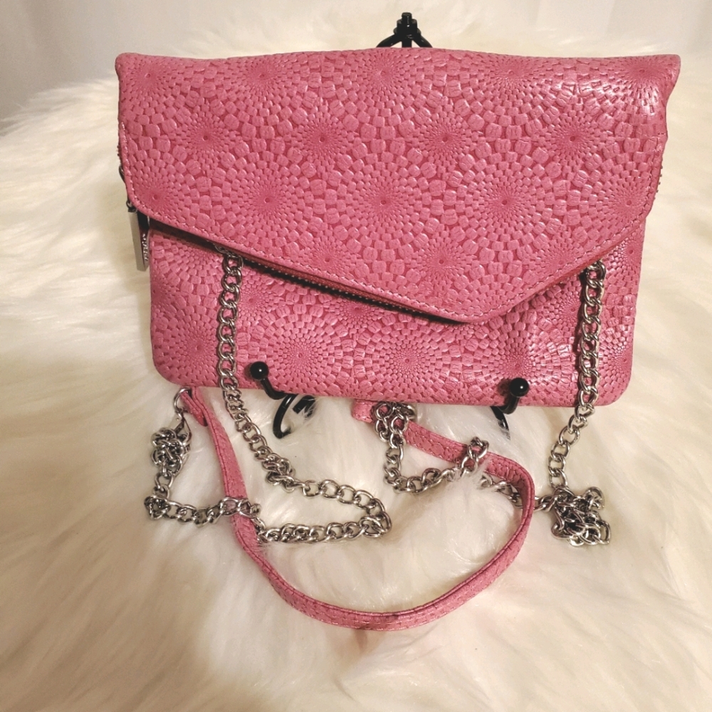 HOBO The Original Pink Crossbody/Clutch Purse